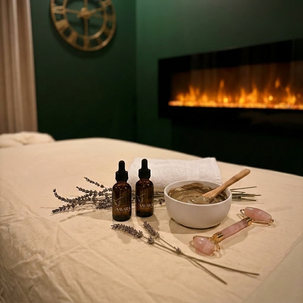 SAVARA skincare ritual products